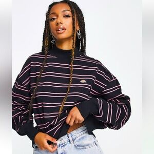 Dickies Fleecy pullover, westover stripes comfy yet stylishly beauty